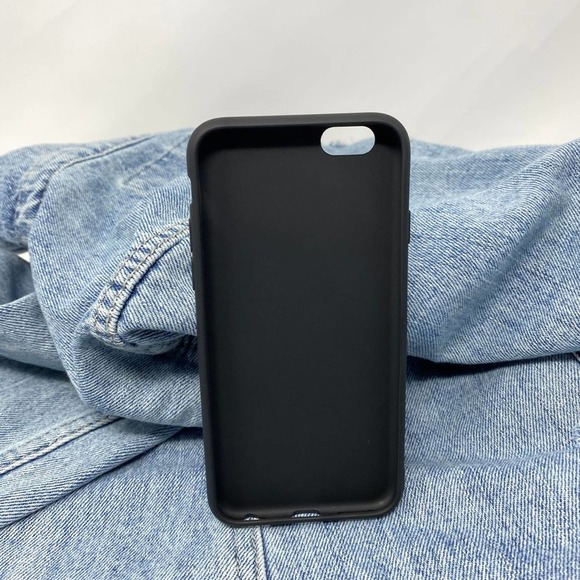 iPhone 6s Plus Case Purple Floral Silicone Glossy Cover NEW - Picture 6 of 6